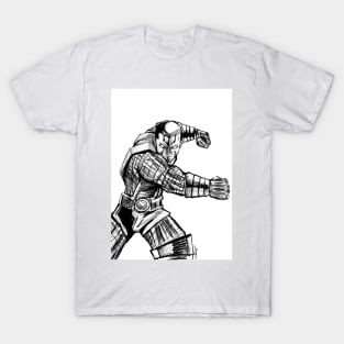 power house ecopop colossal skin armor hero T-Shirt